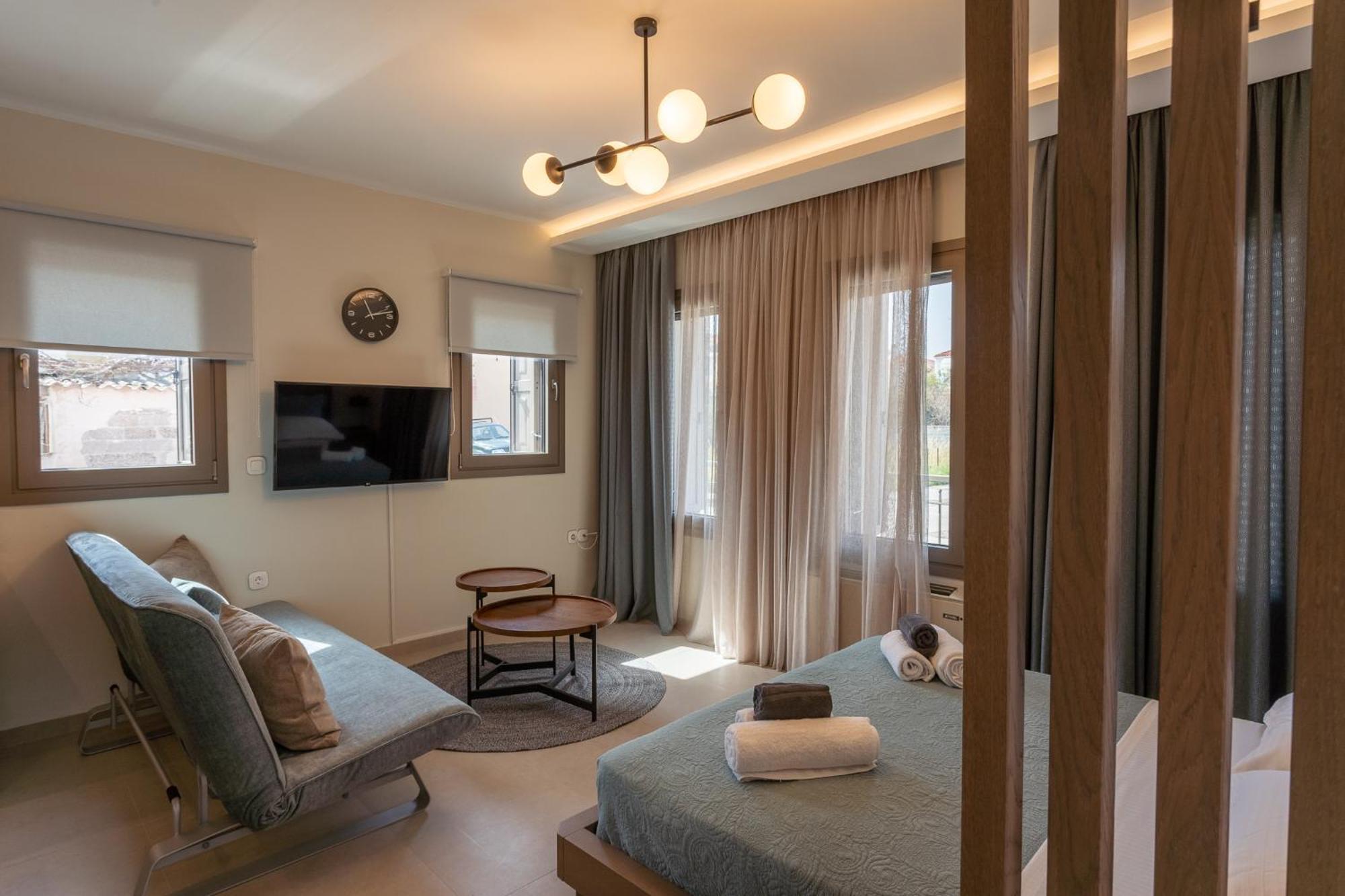 Akti Vigla Apartments Mytilene Bagian luar foto