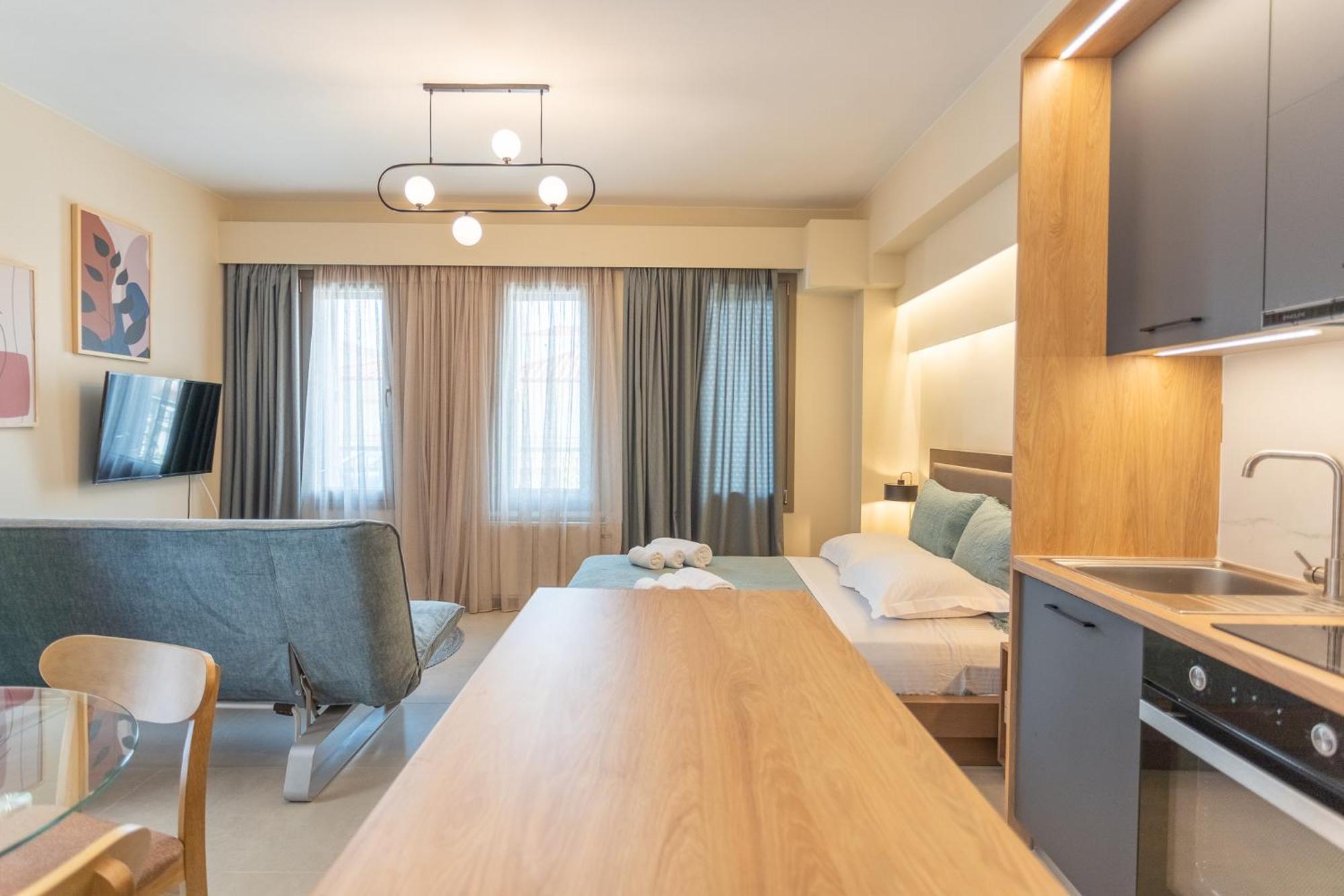 Akti Vigla Apartments Mytilene Bagian luar foto