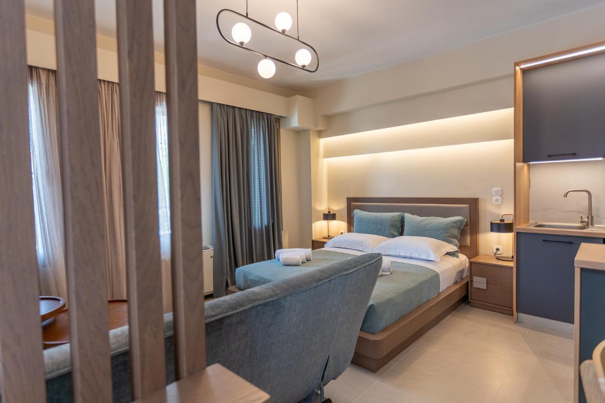 Akti Vigla Apartments Mytilene Bagian luar foto