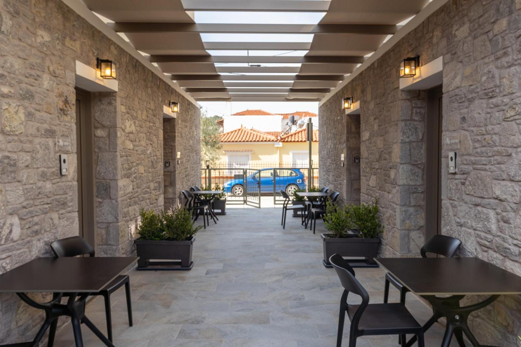 Akti Vigla Apartments Mytilene Bagian luar foto